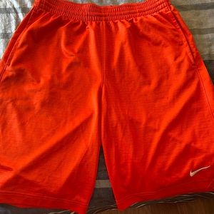 Orange men’s Nike shorts
